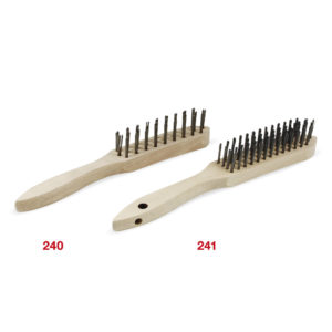 240-241 Steel Hand Brush 3 and 4 Rows