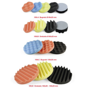 109 Mini shaped polishing-pad